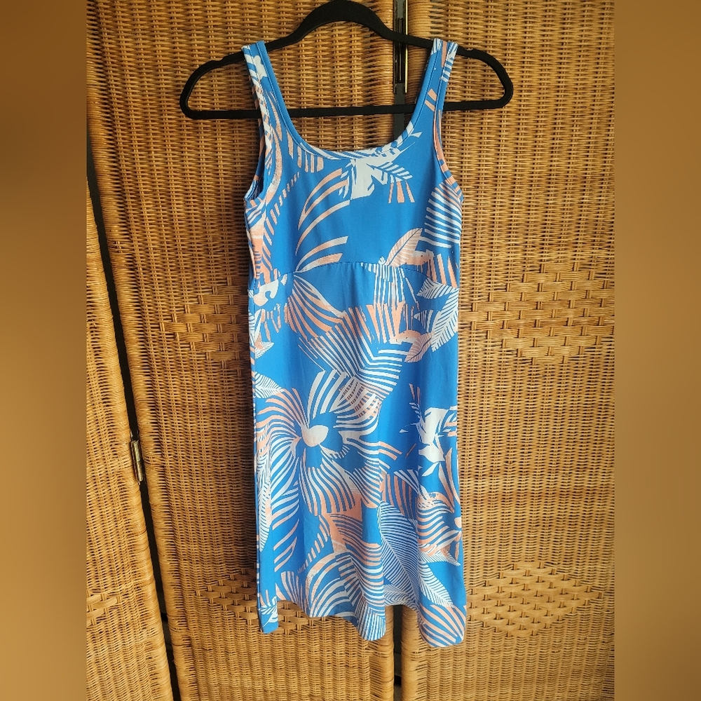 Columbia PFG Blue Tank Dress
